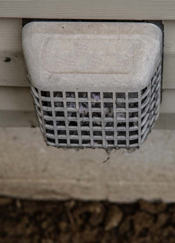 Dryer Vent Cleaning Before After