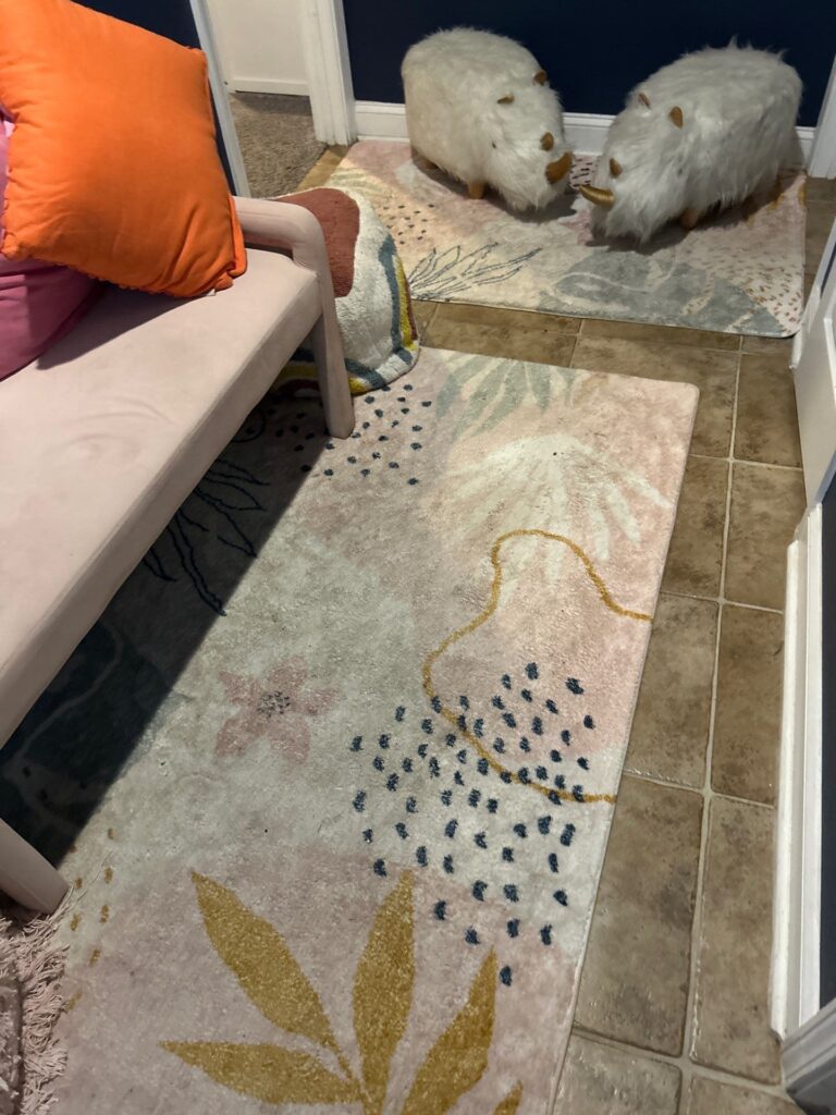 carpet masters doing a carpet cleaning project.